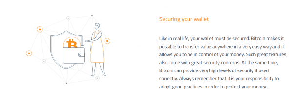 Bitcoin-tegnebøger er sikre og sikre