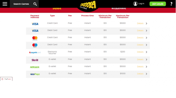 Gebyrer og afgifter ved brug af Maestro til indbetellerngerer