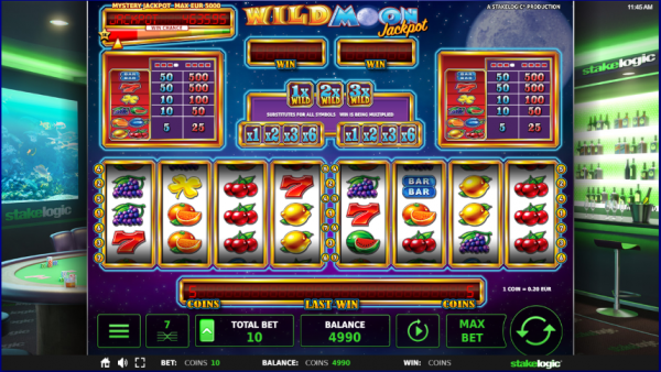 Wild Moon Jackpot Stakelogic E
