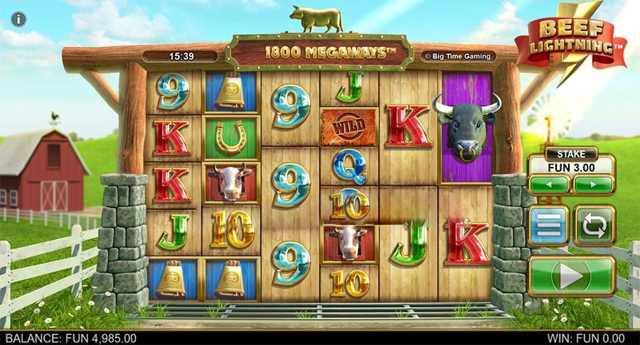 Beef Lightning Megaways Base