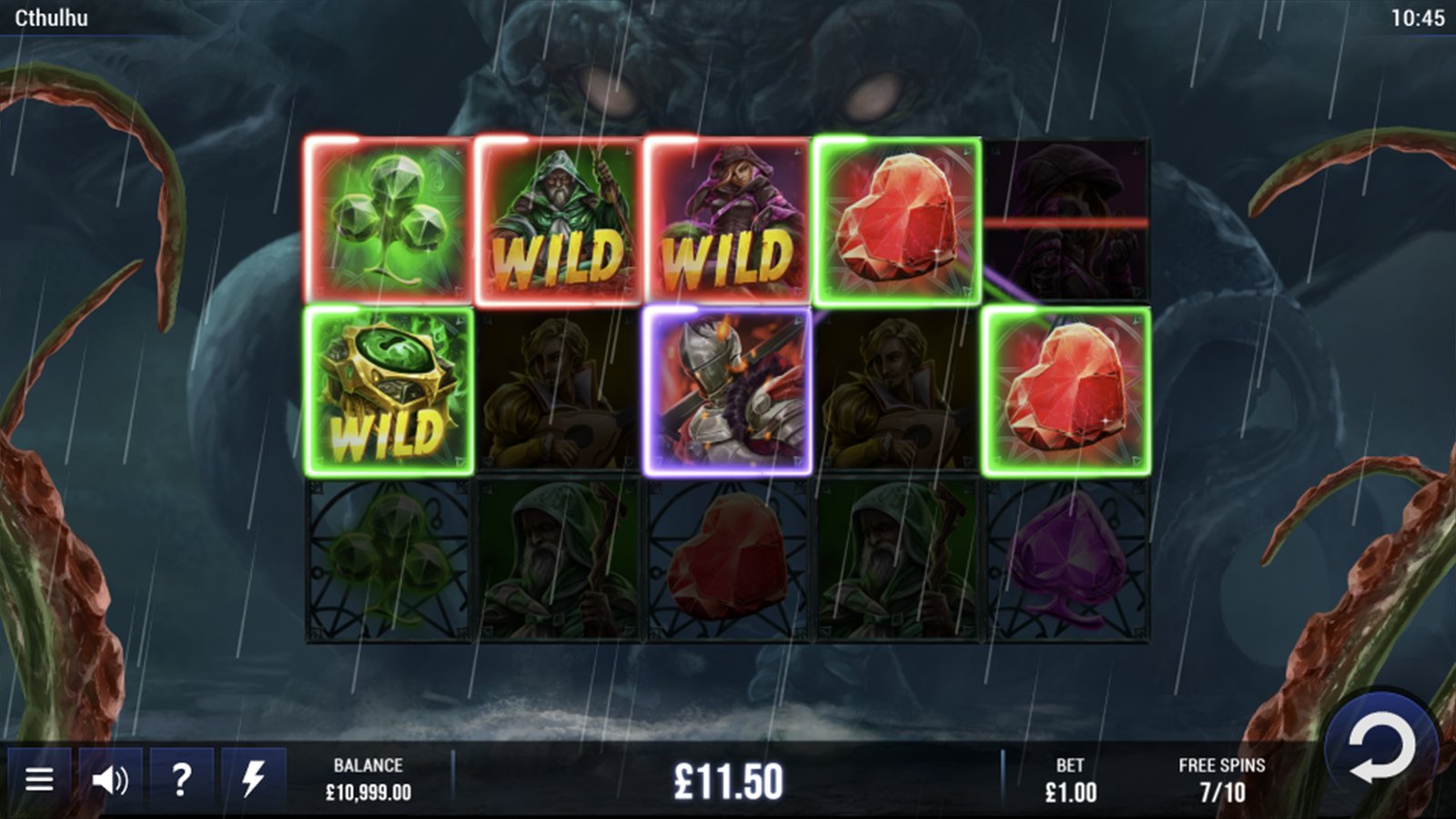 Cthulhu gratis spins skærmbillede 1920x1080 01