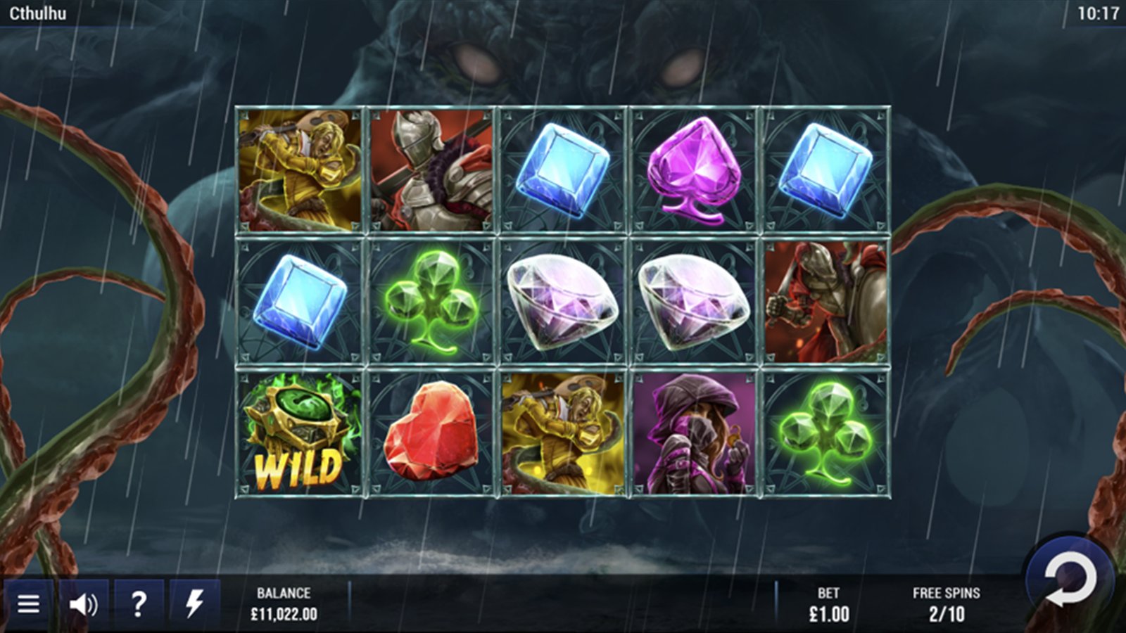 Cthulhu gratis spins skærmbillede 1920x1080