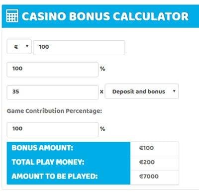 Casino bonus