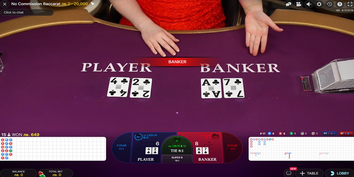 Ingen kommissionsbaccaratbaseplay