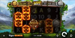 Blazing Bull Kalamba-spil